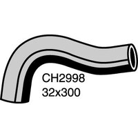 Mackay Rubber bottom radiator hose for Toyota Hi Lux 3.0L 5L Diesel CH2998