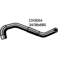 Mackay Rubber Bottom Radiator Hose for Nissan Terrano 2.7L Diesel CH3054