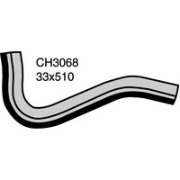 Mackay Rubber bottom radiator hose for Mazda Bravo 2.6L CH3068