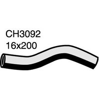 Mackay Rubber Bottom Radiator Hose for Toyota Landcruiser 1FZE 4.5L D CH3092