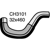 Mackay Rubber Bottom Radiator Hose for Mitsubishi Triton 2.4L 4G64 CH3101