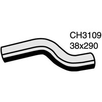 Mackay Rubber Bottom Radiator Hose for Toyota Landcruiser 4.2L Turb D CH3109