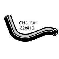 Mackay Rubber Bottom Radiator Hose for Holden Gemini 1.8L Diesel CH313