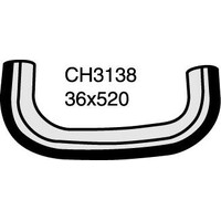 Mackay Rubber Top Radiator Hose for Toyota Landcruiser 1FZ-FE 4.5L CH3138