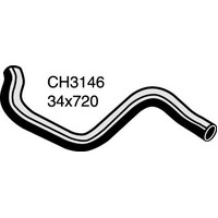 Mackay Rubber Bottom Radiator Hose for Nissan Bluebird 2.0L CA20 CH3146