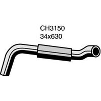 Mackay Rubber Bottom Radiator Hose for Nissan Bluebird LD20 2.0L CH3150