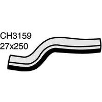 Mackay Rubber Bottom Radiator Hose for Nissan Sentra E13S 1.3L CH3159