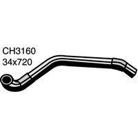 Mackay Rubber Bottom Radiator Hose for Nissan Silvia CA18DET 1.8L CH3160