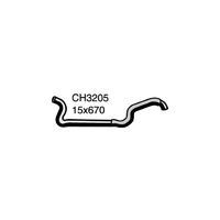 Mackay Rubber Bottom Radiator Hose for Subaru Impreza 1.6 1.8 2.0L CH3205