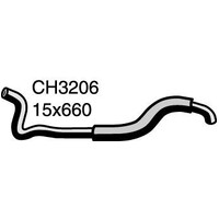 Mackay Rubber Bottom Radiator Hose for Subaru Impreza 1.6 1.8 2.0L CH3206