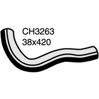 Mackay Rubber Bottom Radiator Hose for Mazda 929 3.0L V6 CH3263