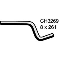 Mackay Rubber Bottom Radiator Hose for Holden 3.8 Ecotec V6 OHV 2V CH3269