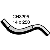 Mackay Rubber Bottom Radiator Hose for Ford Transit 2.4L Diesel CH3295