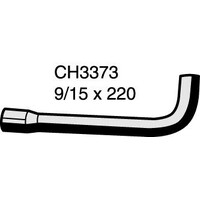 Mackay Rubber bottom radiator hose for Holden Commodore VL 3.0L E.F.I CH3373