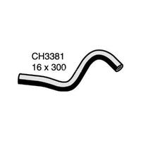 Mackay Rubber bottom radiator hose for Ford Courier 2.5 Turbo Diesel CH3381