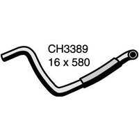 Mackay Rubber Bottom Radiator Hose for Toyota Camry 1MZ 3.0Litre CH3389