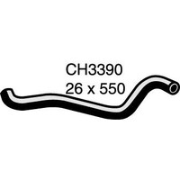 Mackay Rubber Bottom Radiator Hose for Nissan Pulsar 1.6L CH3390