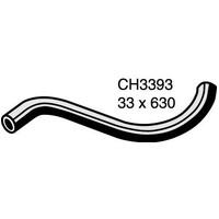 Mackay Rubber Bottom Radiator Hose for Toyota Camry 1MZ 3.0Litre CH3393