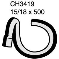 Mackay Rubber Bottom Radiator Hose for Holden Barina 1.4L CH3419