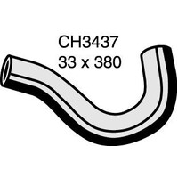 Mackay Rubber Bottom Radiator Hose for Toyota RAV4 2.0L 1AZ-FE CH3437