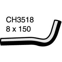 Mackay Rubber Bottom Radiator Hose for Nissan PINTARA 2.4L KA24 CH3518