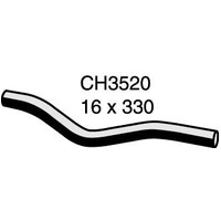 Mackay Rubber bottom radiator hose for Nissan PINTARA 2.0L CH3520