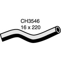 Mackay Rubber Bottom Radiator Hose for Toyota Landcruiser 4.0L Diesel CH3546