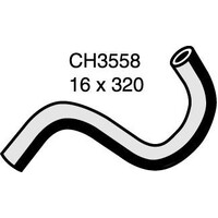 Mackay Rubber Bottom Radiator Hose for Toyota Landcruiser 2H Diesel CH3558