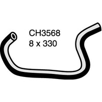 Mackay Rubber Bottom Radiator Hose for Toyota Cressida 3.0L 7MGE CH3568