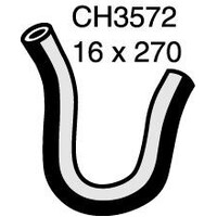 Mackay Rubber Bottom Radiator Hose for Holden RODEO 2.2L C22NE CH3572