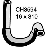 Mackay Rubber Bottom Radiator Hose for Holden RODEO 2.8L 4JB CH3594