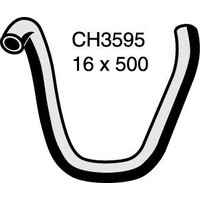 Mackay Rubber Bottom Radiator Hose for Holden RODEO 2.3L Petrol 4ZD CH3595