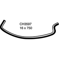 Mackay Rubber Bottom Radiator Hose for Ford Trader 4.0L Diesel CH3597