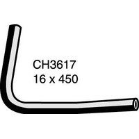 Mackay Rubber Bottom Radiator Hose for Ford Trader 4.0L Diesel CH3617