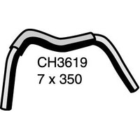 Mackay Rubber Bottom Radiator Hose for Holden Jackaroo 2.6L EFI 4ZE1 CH3619