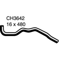 Mackay Rubber Bottom Radiator Hose for Nissan Patrol 4.8L TB48E CH3642