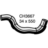 Mackay Rubber Top Radiator Hose for Nissan Navara 2.4L KA24E CH3667