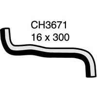 Mackay Rubber Bottom Radiator Hose for Nissan Patrol 4.2L TB42 6 Cyl CH3671