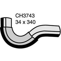 Mackay Rubber Bottom Radiator Hose for Nissan Navara 3.0L ZD30Turbo CH3743