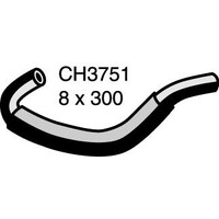 Mackay Rubber Bottom Radiator Hose for Toyota PRADO 4.0L DOHC 1GR-FE CH3751