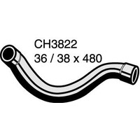 Mackay Rubber Top Radiator Hose for BMW Z3 1.9L M44 CH3822