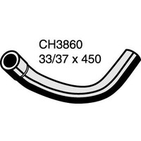 Mackay Rubber Bottom Radiator Hose for Toyota Estima 2.2L T/Diesel CH3860