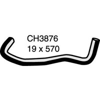 Mackay Rubber Bottom Radiator Hose for Saab 9-5 3.0L V6 Turbo CH3876