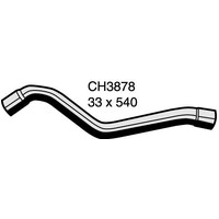 Mackay Rubber Bottom Radiator Hose for Saab 9-5 3.0L V6 Turbo CH3878