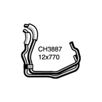 Mackay Rubber Bottom Radiator Hose for Saab 900 V6 CH3887