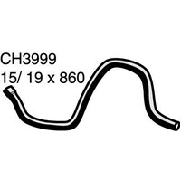 Mackay Rubber Bottom Radiator Hose for OPEL Kadett 1.6 1.7 Diesel 16D CH3999