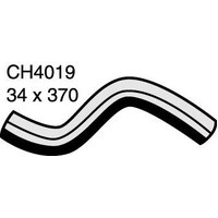 Mackay Rubber Top Radiator Hose for Mitsubishi 380 3.8i V6 6G75 CH4019