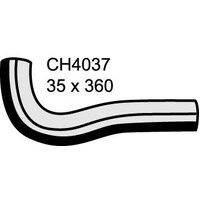 Mackay Rubber top radiator hose for Mitsubishi Triton 2.8L 4M40 CH4037