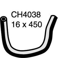 Mackay Rubber Bottom Radiator Hose for Mitsubishi Triton 2.8L 4M40 CH4038