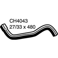 Mackay Rubber Bottom Radiator Hose for Nissan Pulsar 1.6L CH4043